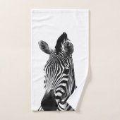 Zwart-witportret Bad Handdoek (Handdoek)