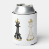 Zwart-witschaken Blikjeskoeler (Blikje Voorkant)