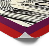 Zwart-witschets Poster (Hoek)