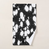 Zwart-witschilderplaatje Bad Handdoek (Handdoek)