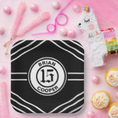 Zwart-witsportthema Bord (Feest)