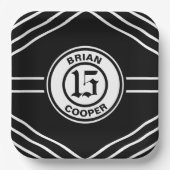 Zwart-witsportthema Bord (Voorkant)