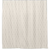 Zwart-witstrook — Shower-gordijn Douchegordijn (Voorkant)