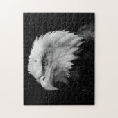 Zwart-witte adelaar - Dieren Kunst Legpuzzel (Verticaal)