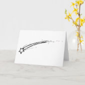 Zwart-witte afspeelster kaart (Gele Bloem)