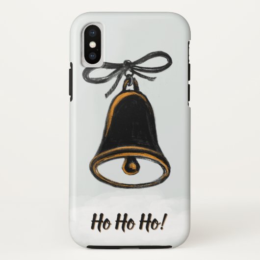 Zwart-witte bel Case-Mate iPhone case (Achterkant)