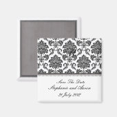 Zwart-witte beschadiging Opslaan Datum Magneet (Voorkant / Achterkant)