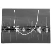 Zwart-witte boten groot cadeauzakje (Voorkant)