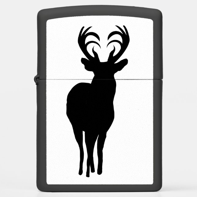 Zwart-witte Buck Lighter (Voorkant)
