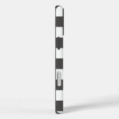 Zwart-witte buffelplaat Case-Mate iPhone case (Achterkant / Rechts)