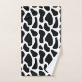 Zwart-witte Dalmatische afdruk Bad Handdoek (Handdoek)