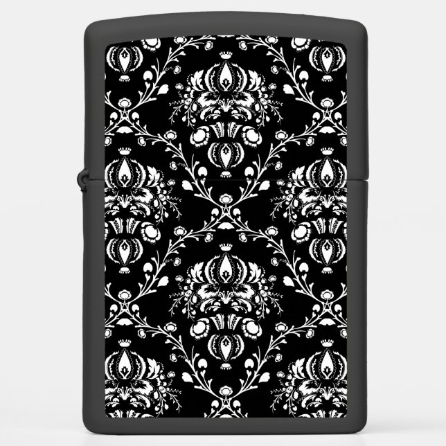 Zwart-witte Damask (Voorkant)