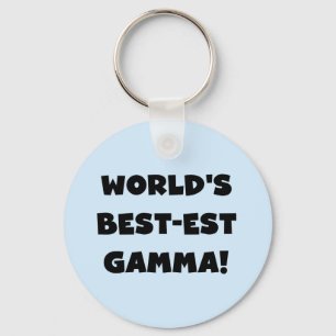 Zwart-witte de Gamma's van het best-est-Beste van Sleutelhanger