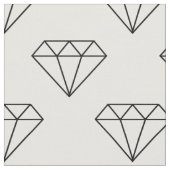 Zwart-witte diamanten stof (Close Up)