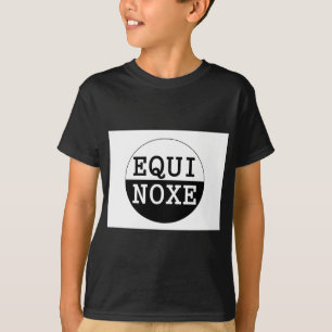 Zwart-witte eekhoorn t-shirt