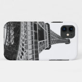 Zwart-witte Eiffeltoren Case-Mate iPhone Case (Achterkant (horizontaal))