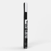 Zwart-witte Eiffeltoren Case-Mate iPhone Case (Achterkant/rechts)