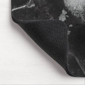 Zwart-witte foto van Rusty Machinery Muismat (Hoek)