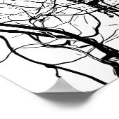 Zwart-witte fotografische Poster (Hoek)