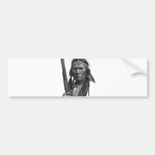 Zwart & Witte Geronimo Bumpersticker