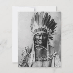 Zwart & Witte Geronimo Uitnodiging