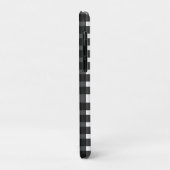 Zwart Witte Gingham Persoonlijk Case-Mate iPhone Case (Achterkant/links)
