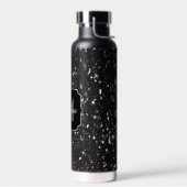 Zwart-witte glans waterfles (Links)