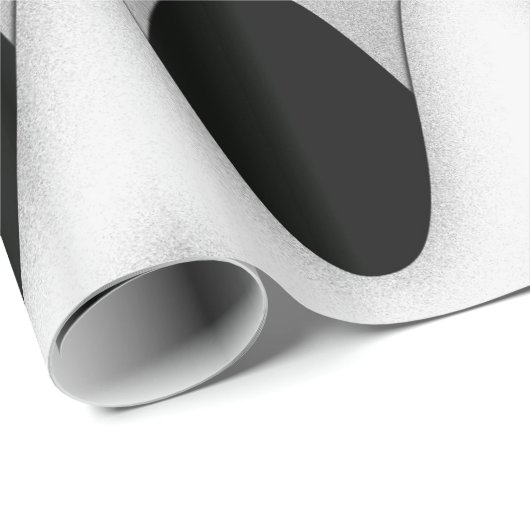 Zwart-witte golven cadeaupapier (Rol Hoek)