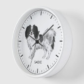 Zwart-witte halène met naam (Hoek)