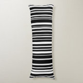 Zwart-witte harde schijven lichaamskussen (Voorkant Verticaal)