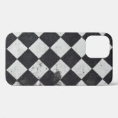 Zwart-witte harlequin Case-Mate iPhone case (Achterkant (horizontaal))