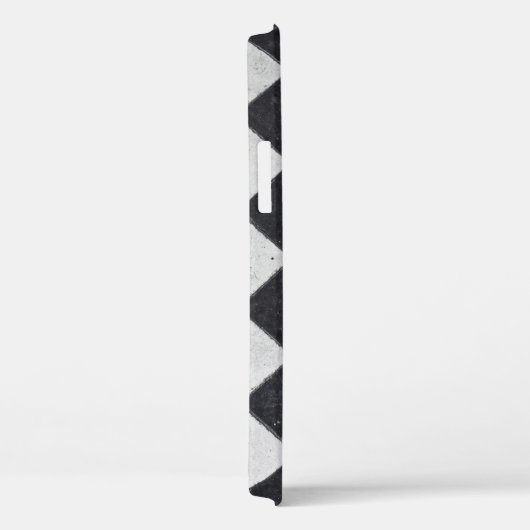 Zwart-witte harlequin Case-Mate iPhone case (Achterkant / Rechts)