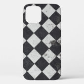 Zwart-witte harlequin Case-Mate iPhone case (Achterkant)