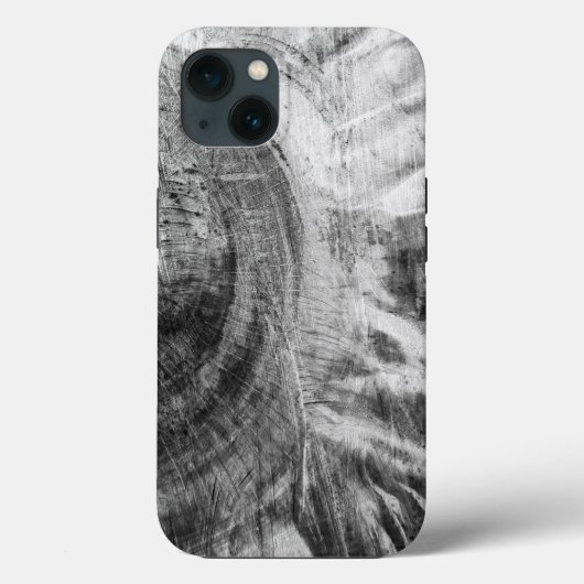 Zwart-witte houtextuur Hoesje-Mate iPhone draagtas Case-Mate iPhone Case (Achterkant)
