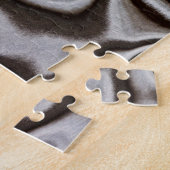 Zwart-witte jaspissteen legpuzzel (Zijkant)