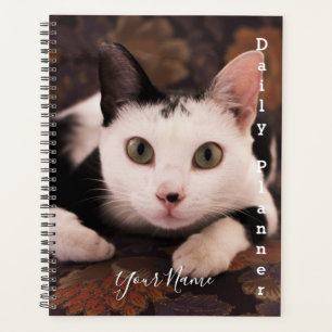 Zwart-Witte Kat - Dagelijkse Planner- HAMbWG Planner
