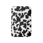Zwart-witte Koeienhuid Badmat (Voorkant Verticaal)