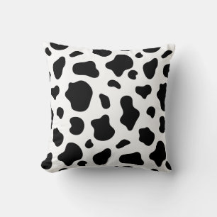Zwart Witte Koeienprint Kussen Boerderij Dieren Pa