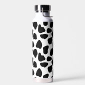 Zwart-witte koeienprint waterfles (Links)