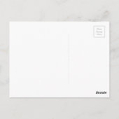 Zwart-witte leeuwen briefkaart (Achterkant)