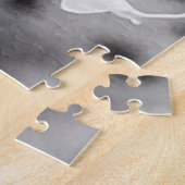 Zwart-witte lelies puzzel (Zijkant)