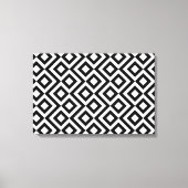 Zwart-witte mander canvas afdruk (Voorkant)