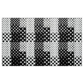Zwart Witte Mode Stippen Stijl Design Stof (Fat Quarter)