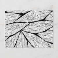 Zwart-witte, moderne Abstracte geometrische blader