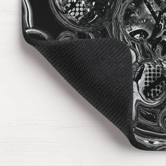 Zwart-witte oneindig muismat (Hoek)