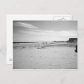 Zwart-witte oude orchardbedekking briefkaart (Voorkant / Achterkant)