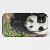 Zwart-witte Panda Case-Mate iPhone Case (Achterkant (horizontaal))