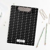 Zwart-witte pijlen Aangepast klembord