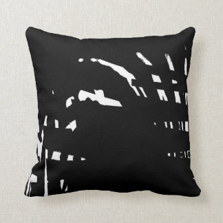 Zwart-witte Pillow Kussen