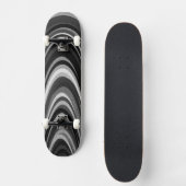 Zwart-witte pleisters skateboard (Voorkant)